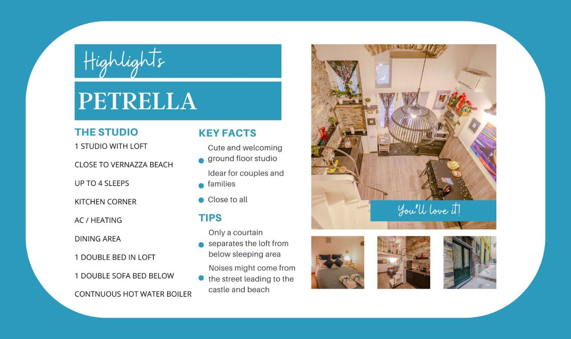Petrella'S Point Studio With Ac Vernazza Ngoại thất bức ảnh